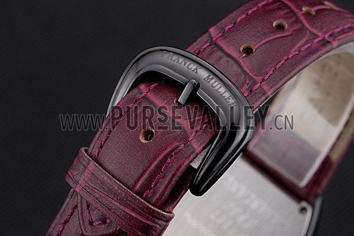 Franck Muller Casablanca Purple Croco Leather Band 621645