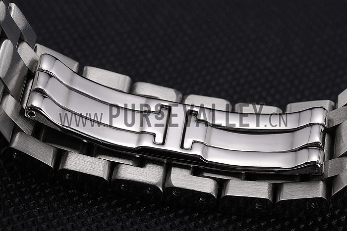 Cartier Tank Americaine 21mm White Dial Stainless Steel Case And Bracelet