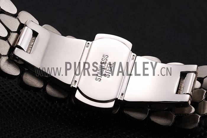 Omega De Ville Prestige White Dial With Diamonds Rose Gold Case Two Tone Bracelet