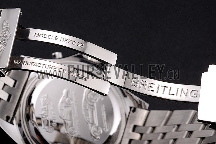 Breitling Bentley Motors T Blue Dial Stainless Steel Case And Bracelet 622222