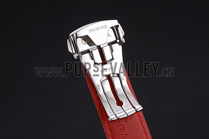 Omega Speedmaster Black Dial Stainless Steel Case Brown Leather Strap 622806