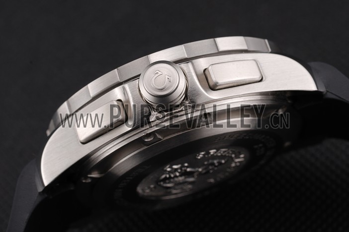 Omega Speedmaster Skywalker X-33 Black Dial Orange On Black Bezel Stainless Steel Case Black Rubber Strap