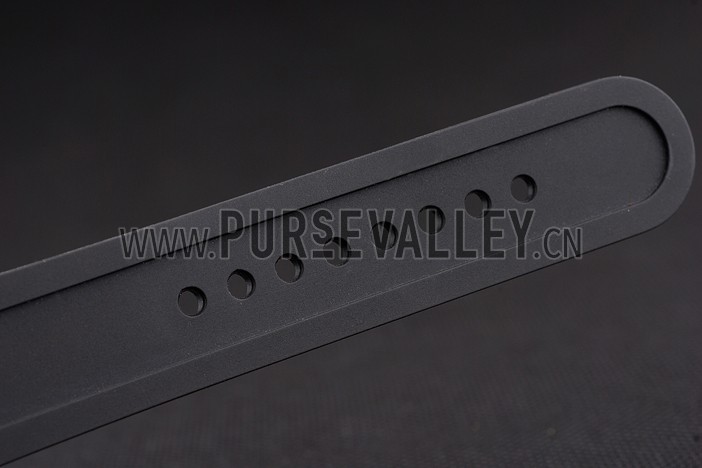 Louis Vuitton Tambour LV Cup Regate Black Dial Black PVD Case Black Leather Strap