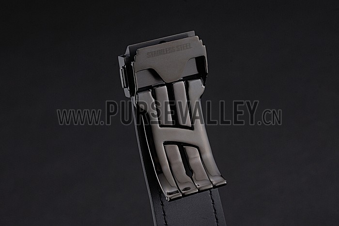 Hublot Classic Fusion Shawn Carter Black Steel Case Black Leather Strap 622817