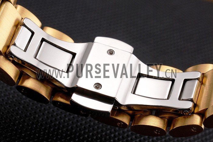 Omega Globemaster White Diak Gold Case And Bracelet