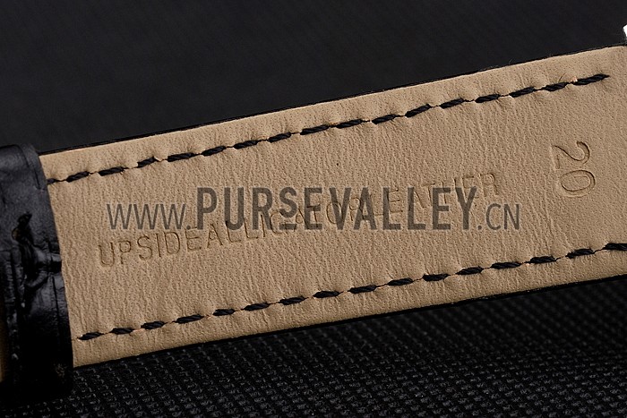 Swiss Longines Grande Classique Black Dial Stainless Steel Case Black Leather Strap