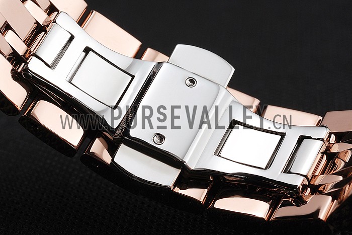 IWC Portugieser Tourbillon White Dial Blue Numerals Rose Gold Case And Bracelet