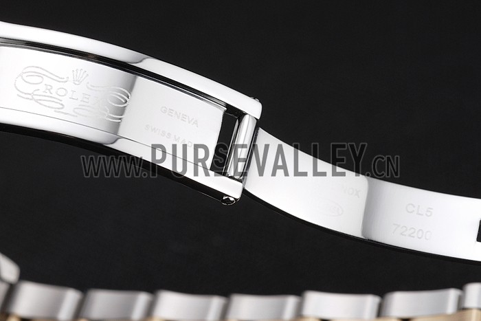 Swiss Rolex Yacht-Master Champagne Dial Gold Bezel Stainless Steel Case Two Tone Bracelet