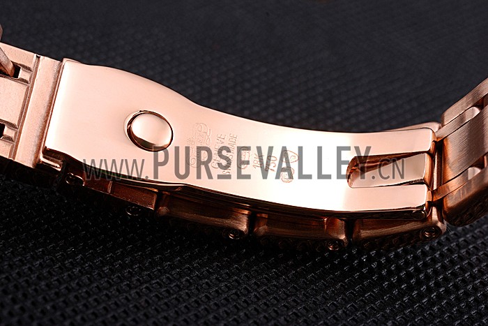 Rolex Datejust Diamond Dial And Bezel Pink Gold Case And Bracelet 622836