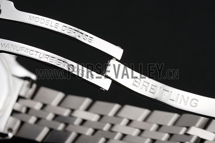 Breitling Colt Lady Pink Dial Diamond Hour Marks Stainless Steel Case And Bracelet