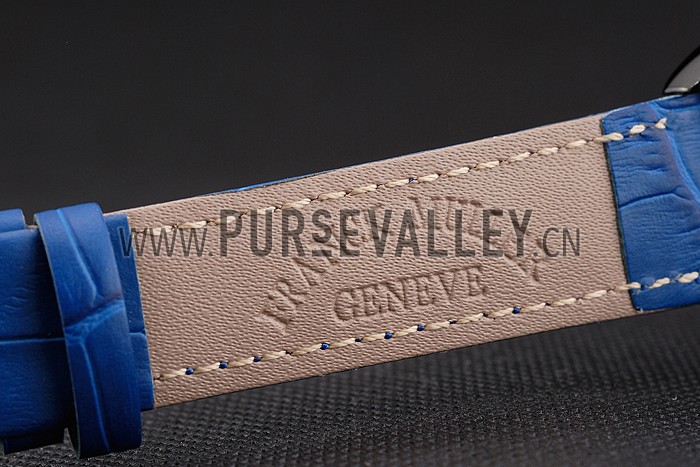 Franck Muller Casablanca Blue Croco Leather Band 621643