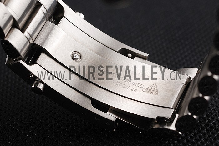 Swiss Omega Speedmaster Professional Black Dial Stainless Steel Case And Bracelet