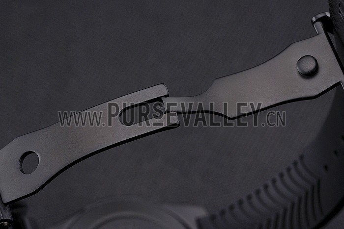 Tudor Fastrider Black Shield Black Dial Silver Markings Black Case Black Rubber Strap