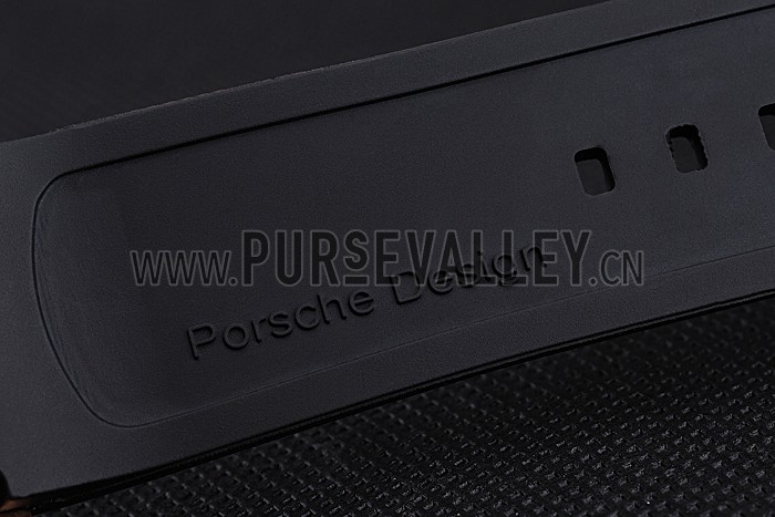 Porsche Regulator Power Reserve Rose Gold Case Black Dial