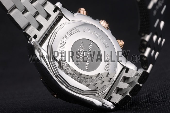 Swiss Breitling Certifie Stainless Steel Bezel White Dial 80289