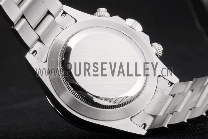 Swiss Rolex Daytona Stainless Steel Bracelet White Dial 80297