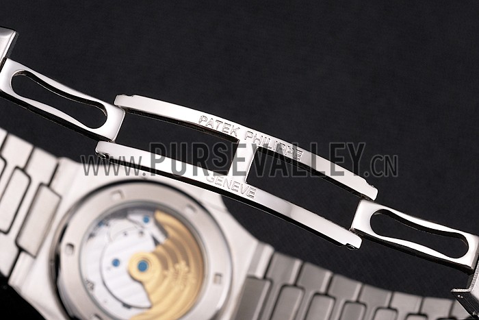 Patek Philippe Nautilus Gray Dial Stainless Steel Case And Bracelet