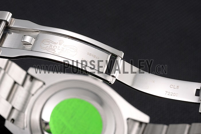 Swiss Rolex Datejust Black Dial Dimond Hour Marks Stainless Steel Case And Bracelet