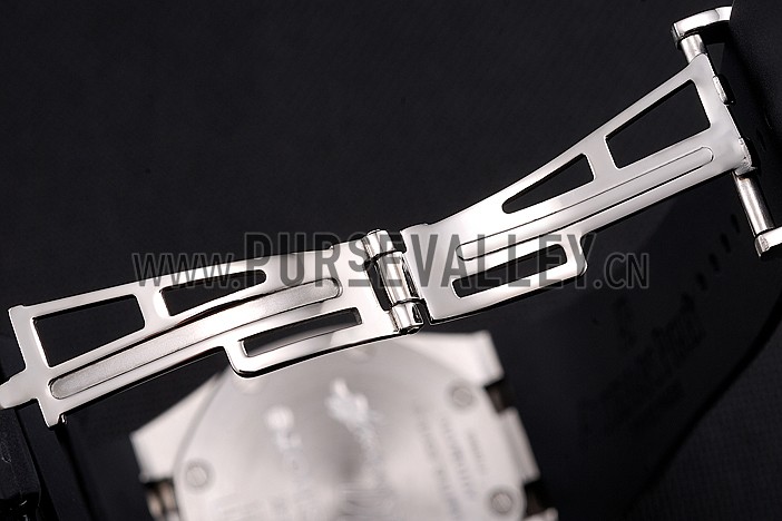 Swiss Audemars Piguet Royal Oak Offshore White Dial Stainless Steel Case Black Rubber Strap 622853