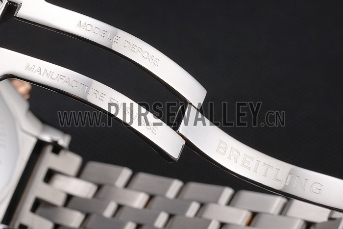 Swiss Breitling Certifie Stainless Steel Bezel White Dial 80288