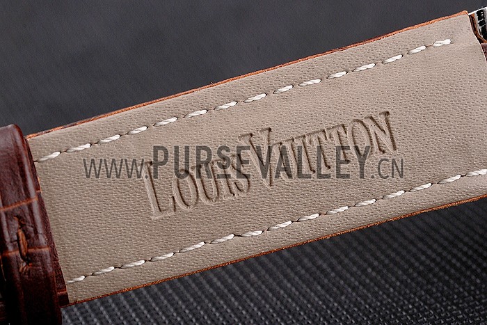 Louis Vuitton Tambour LV Cup Brown Dial Watch 2165-295