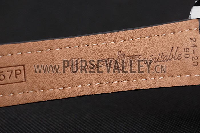 Breitling Bentley Mulliner Tourbillon Yellow Dial Stainless Steel Case Black Leather Strap 622730