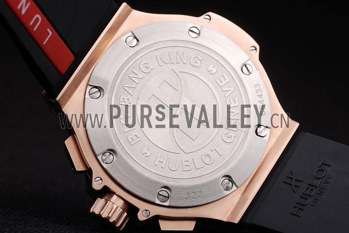 Hublot Limited Edition Luna Rosa Gold Dial Watch