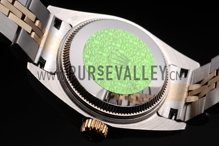 Rolex Datejust Two Tone Stainless Steel Yellow Gold Plated 98079