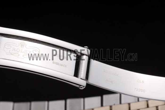 Rolex DateJust Two Tone Stainless Steel 18k Gold Plated Silver Dial 98084