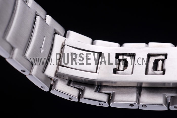 Bvlgari Assioma D 20mm Black Dial Stainless Steel Case With Diamonds Two Tone Bracelet