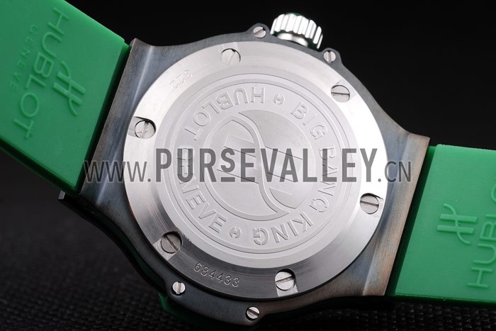 Hublot Big Bang African Wildlife Foundation Green Rubber Strap