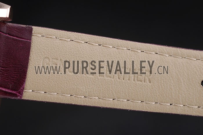 Jaeger le Coultre Reverso Squadro Lady Brown Leather Strap White Dial 41965