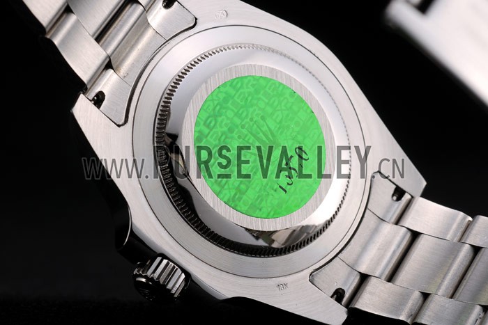 Rolex Explorer Stainless Steel Bezel Black Dial Tachymeter