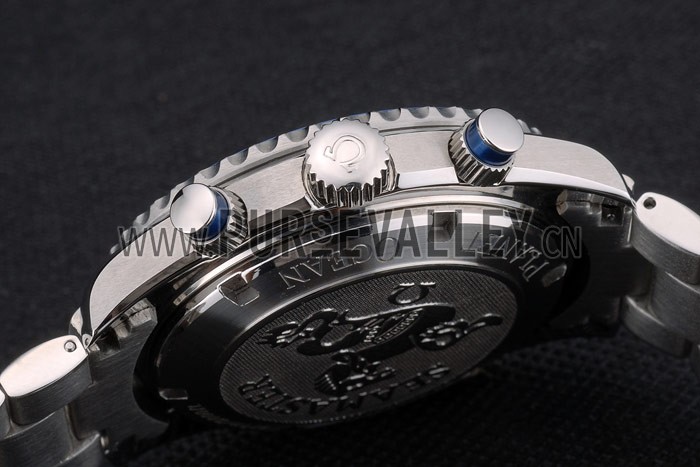 Omega Seamaster Planet Ocean Blue Tachymeter Blue Dial Stainless Steel Strap 80239