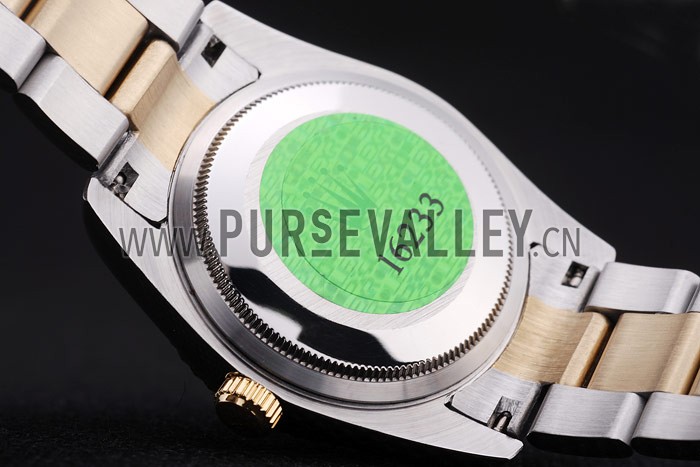 Rolex Datejust Grey Dial Ribbed Bezel 7460