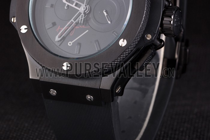 Hublot Limited Edition Ayrton Senna Black Dial Watch