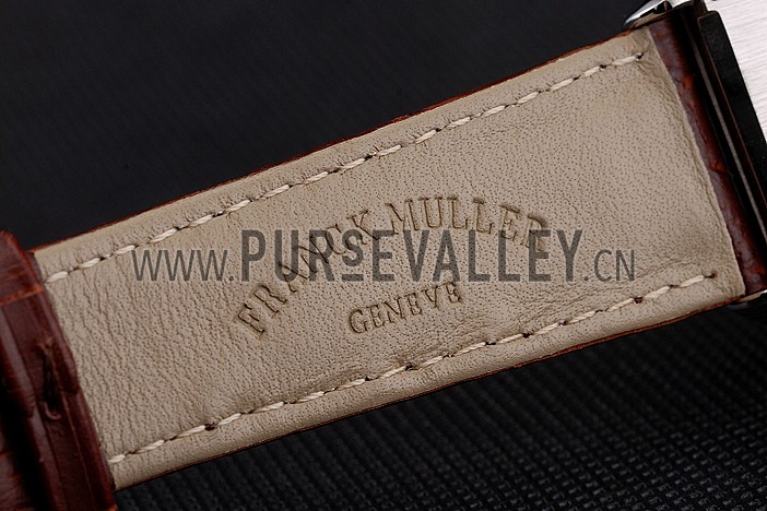 Franck Muller Casablanca White Dial Red Accent Number Tourbillon 41958