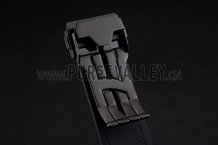 Hublot Big Bang Carbon Dial With Red Markings Carbon Case And Bezel Black Leather Strap 622775