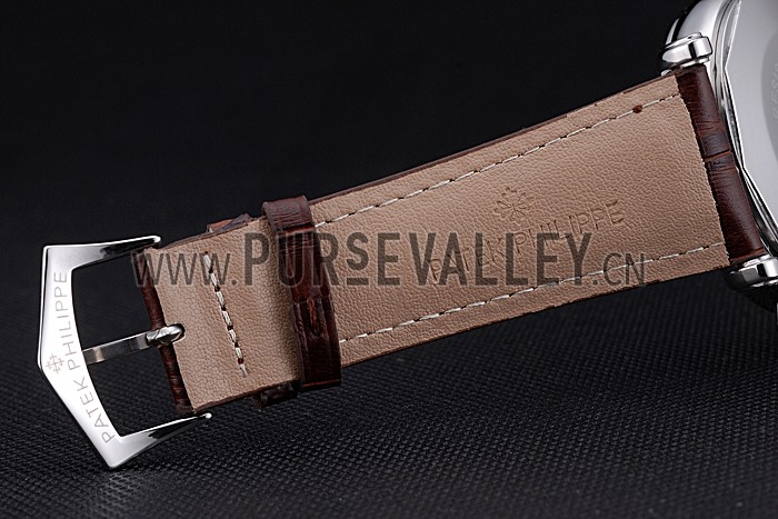 Patek Philippe Grand Complications Perpetual Calendar Stainless Steel Case White Dial Silver Chronograph 622264