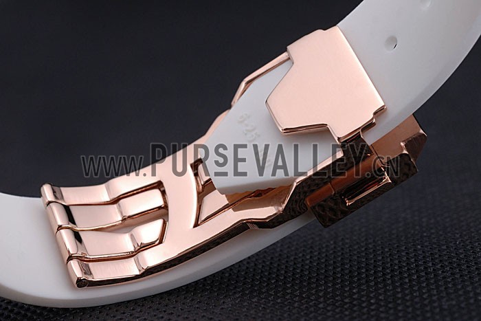 Hublot Big Bang Tutti Frutti White Strap Gold Dial