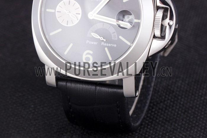 Panerai Luminor Power Reserve Black Dial-pa06