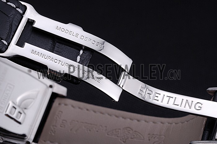 Breitling Bentley Flying B Chronograph Leather Bracelet Watch 622330