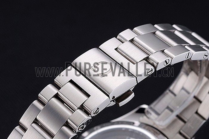 Omega Seamaster Planet Ocean GMT Black Dial Stainless Steel Band 622398