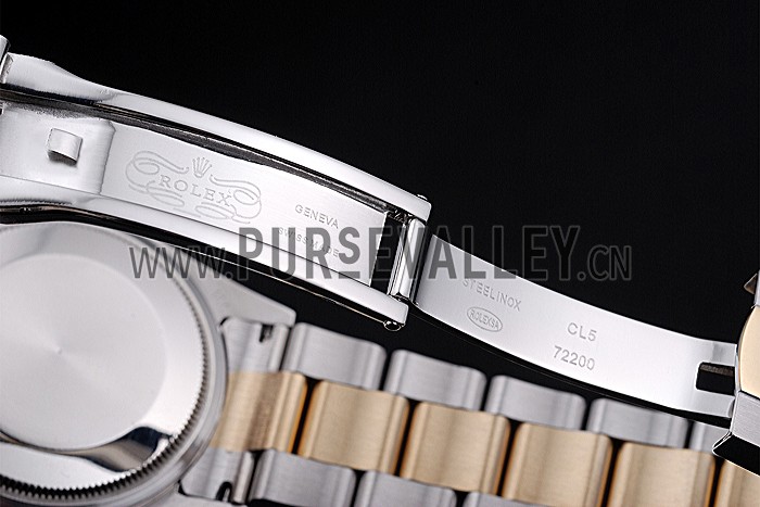 Rolex Datejust Stainless Steel And Gold Case Gold Dial 622265