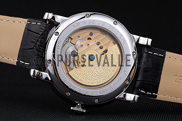 Cartier Rotonde Flying Tourbillon White Dial 621939