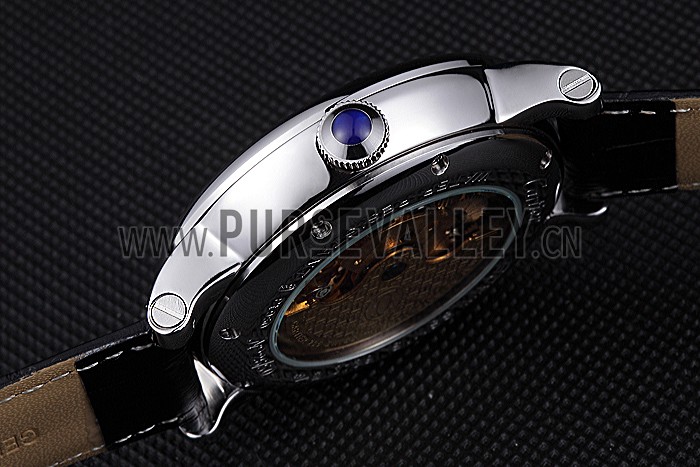 Cartier Rotonde Flying Tourbillon Black Dial 621941