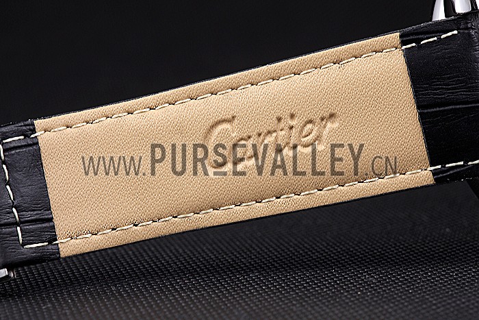 Cartier Rotonde Flying Tourbillon White Dial 621945