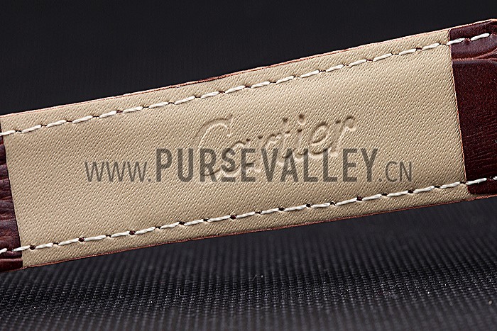 Cartier Rotonde Skeleton Flying Tourbillon Brown 621961