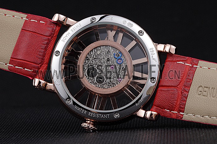 Cartier Rotonde Skeleton Flying Tourbillon Red 621962