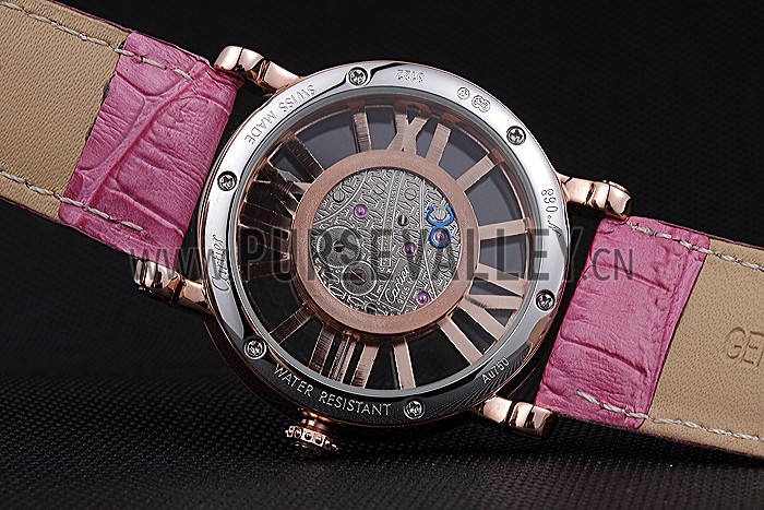 Cartier Rotonde Skeleton Flying Tourbillon Pink 621964